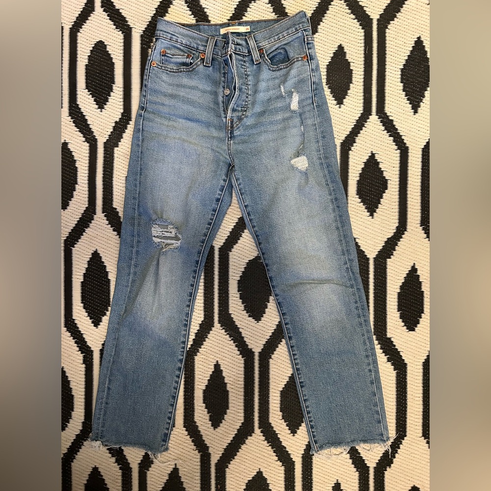 Levi's wedgie straight leg Jean